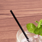 [10,000 ct] Stir Straws | Individually Wrapped | Black (5.75")