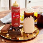 Torani Chocolate Hazelnut Puremade Sauce Bottle (16.5oz) - Image 3