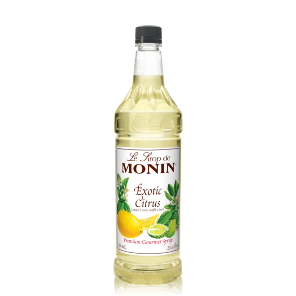 Monin Exotic Citrus Syrup - Plastic Bottle (1L)
