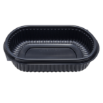 [300 ct] 24 oz Microwaveable Take-Out Box | PP | Black - Image 7