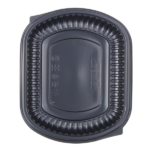 [300 ct] 24 oz Microwaveable Take-Out Box | PP | Black - Image 9