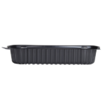 [300 ct] 36 oz Microwaveable Take-Out Box | PP | Black - Image 7