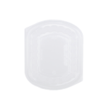 [300 ct] OPS Lid for 24 oz Microwaveable Take-Out Box | Clear - Image 9