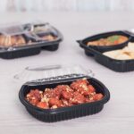 [300 ct] OPS Lid for 24 oz Microwaveable Take-Out Box | Clear