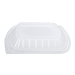 [300 ct] OPS Lid for 36 oz Microwaveable Take-Out Box | Clear - Image 2