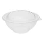 [300 ct] 24 oz Disposable Salad Bowls | 165 mm | PET - Image 3