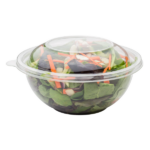 [300 ct] 32 oz Disposable Salad Bowls | 185 mm | PET