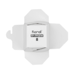 [450 ct] 8 oz Paper Take-Out Boxes, White - Image 2