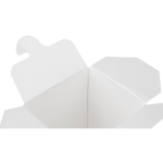 [450 ct] 8 oz Paper Take-Out Boxes, White - Image 4