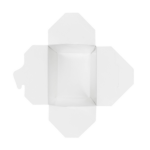 [450 ct] 16 oz Paper Take-Out Boxes, White - Image 5