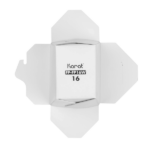 [450 ct] 16 oz Paper Take-Out Boxes, White - Image 6