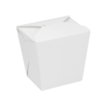 [450 ct] 32 oz Paper Take-Out Boxes, White - Image 2