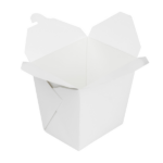 [450 ct] 32 oz Paper Take-Out Boxes, White - Image 4