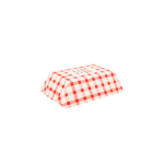 #1 Best [1,000 ct] 0.5 lb Food Tray | Shepherd's Check Red Pattern - Image 6