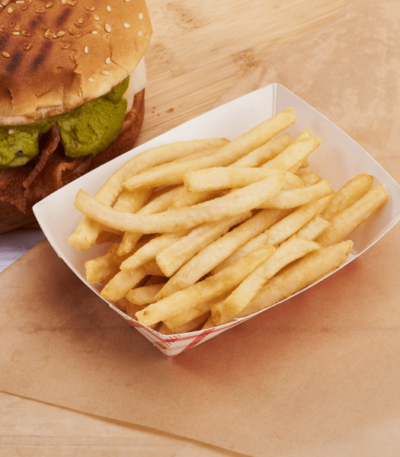 [1,000 ct] 0.5 lb Food Tray Shepherd's Check Red Pattern checkered paper food tray red and white Karat wholesale Packer Janitorial California restaurant supplies