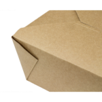 [160 ct] Paper Take-Out Boxes | #4 | 110 oz | Kraft - Image 7