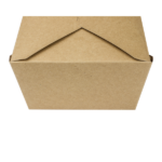 [160 ct] Paper Take-Out Boxes | #4 | 110 oz | Kraft - Image 5