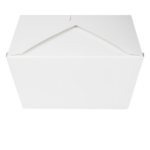 [160 ct] Paper Take-Out Boxes | #4 | 110 oz | White - Image 9