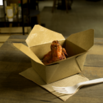 [450 ct] Paper Take-Out Boxes | #1 | 30 oz | Kraft - Image 7