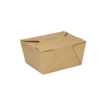 [450 ct] Paper Take-Out Boxes | #1 | 30 oz | Kraft - Image 2