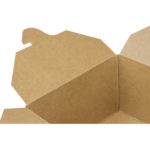[450 ct] Paper Take-Out Boxes | #1 | 30 oz | Kraft - Image 8