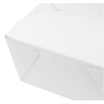 [450 ct] Paper Take-Out Boxes | #1 | 30 oz | White - Image 3
