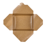 [300 ct] Paper Take-Out Boxes | #8 | 48 oz | Kraft - Image 4