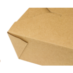 [300 ct] Paper Take-Out Boxes | #8 | 48 oz | Kraft - Image 7