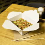 [300 ct] Paper Take-Out Boxes | #8 | 48 oz | White - Image 11
