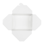 [300 ct] Paper Take-Out Boxes | #8 | 48 oz | White - Image 3