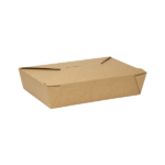 [200 ct] Paper Take-Out Boxes | #2 | 54 oz | Kraft