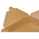 [200 ct] Paper Take-Out Boxes | #2 | 54 oz | Kraft - Image 5