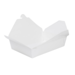 [200 ct] Paper Take-Out Boxes | #2 | 54 oz | White - Image 5