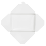 [200 ct] Paper Take-Out Boxes | #2 | 54 oz | White - Image 7