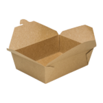 [200 ct] Paper Take-Out Boxes | #3 | 76 oz | Kraft - Image 2