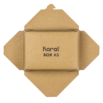 [200 ct] Paper Take-Out Boxes | #3 | 76 oz | Kraft - Image 6