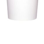 [500 ct] 16 oz Gourmet Paper Food Container | White | 96 mm - Image 6