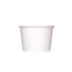 [1,000 ct] 8 oz Gourmet Paper Food Container | White | 96 mm - Image 8