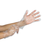 [2,000 ct] Poly Gloves | Clear | Large - Image 2