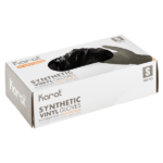 [1,000 ct] Synthetic Vinyl Gloves | Latex-Free | Powder-Free | Black | Small