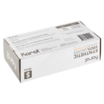 [1,000 ct] Synthetic Vinyl Gloves | Latex-Free | Powder-Free | Black | Small - Image 5