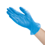 [1,000 ct] Vinyl Gloves | Latex-Free | Powder-Free | Blue | Medium - Image 2