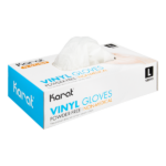 [1,000 ct] Vinyl Gloves | Latex-Free | Powder-Free | Clear | Large - Image 4