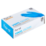 [1,000 ct] Vinyl Gloves | Latex-Free | Powder-Free | Blue | Large - Image 3