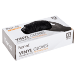 [1,000 ct] Vinyl Gloves | Latex-Free | Powder-Free | Black | X-Large - Image 5