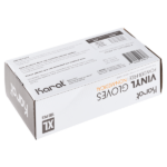 [1,000 ct] Vinyl Gloves | Latex-Free | Powder-Free | Black | X-Large - Image 4