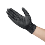 [1,000 ct] Vinyl Gloves | Latex-Free | Powder-Free | Black | Large - Image 2