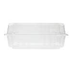 [250 ct] 8''x 8'' Hinged Food Containers | PET | Clear - Image 9
