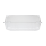 [250 ct] 9''x 5'' Hinged Food Containers | PET | Clear - Image 10