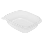 [200 ct] 24 oz Hinged Deli Container | PET - Image 3